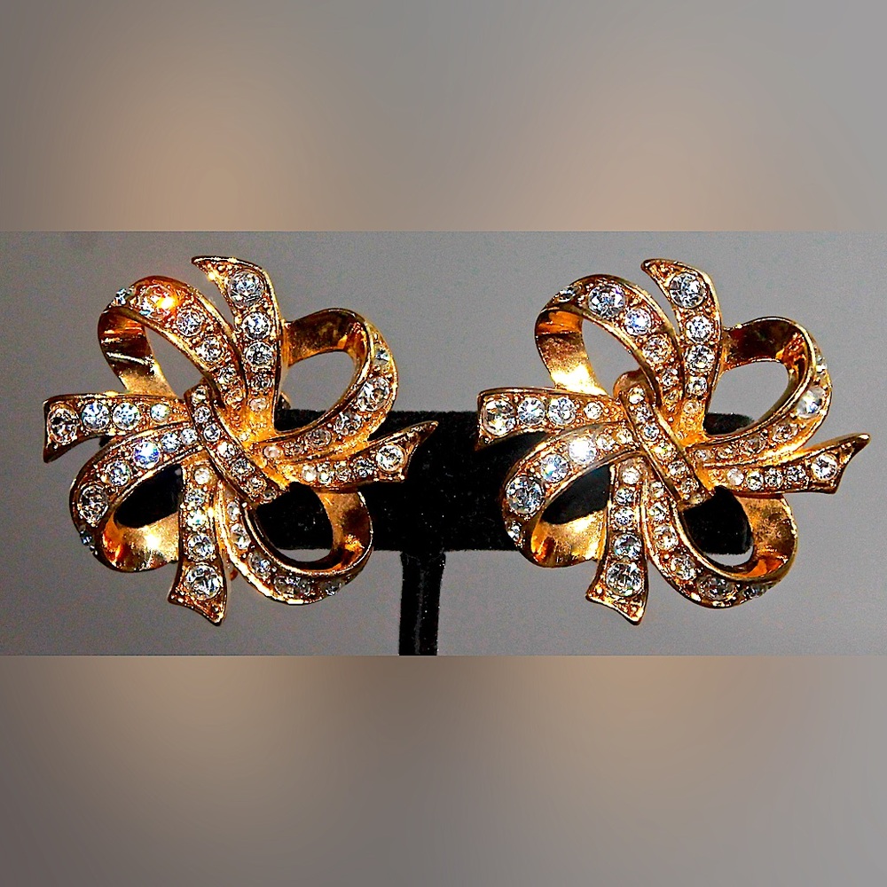KJL KENNETH JAY LANE EARRINGS FOR AVON VINTAGE